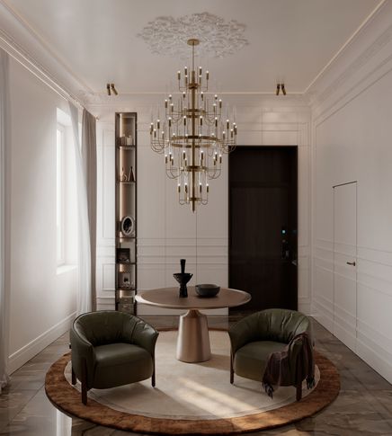 Open Space in stile classico di 25 di Salvatore Sito Interior Designer Open Space in stile classico di 25 di Salvatore Sito Interior Designer