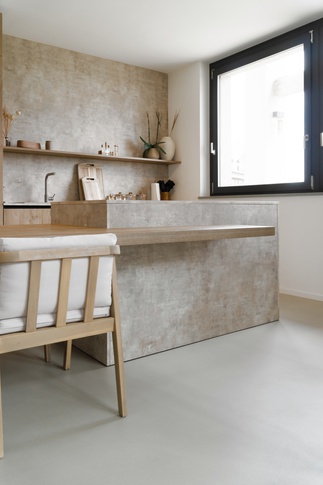 Cucina in stile soft industrial di 18 di Simona Fogalesi interior designer