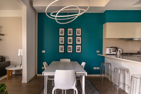 Cucina in stile contemporaneo di 10 di Caterina Scamardella Architetto Cucina in stile contemporaneo di 10 di Caterina Scamardella Architetto