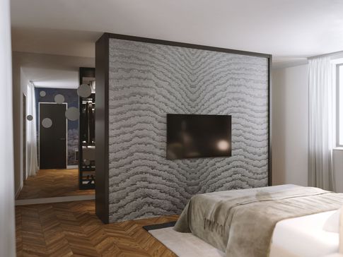 Open Space in stile minimal di 70 di Federica Rossi