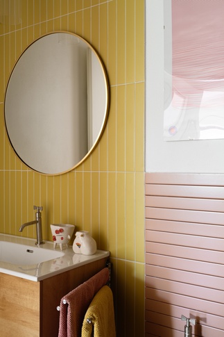 Bagno in stile eclettico di 6 di VALENTINA AUTIERO    architecture │ interiors │ design projects