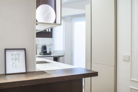 Cucina in stile contemporaneo di 9 di BB1 Architettura & Design