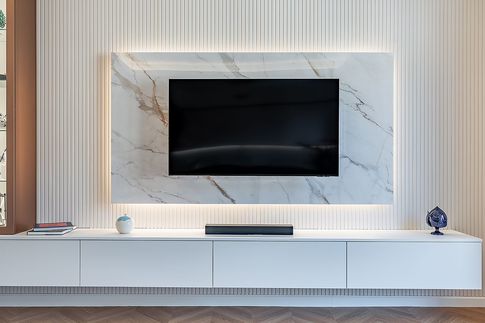 Soggiorno in stile moderno di 35 di Wephouse