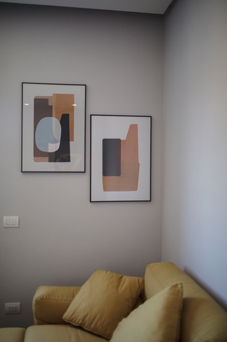 Soggiorno in stile contemporaneo di 40 di the_sign
