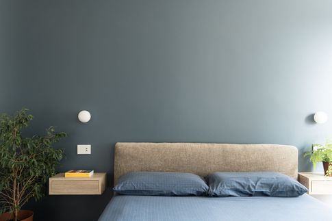 Camera da Letto in stile contemporaneo di 17 di Gambino Flamini | architetti