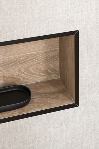 Bagno in stile contemporaneo di 5 di LATER STUDIO / architetto Paola Cortesi