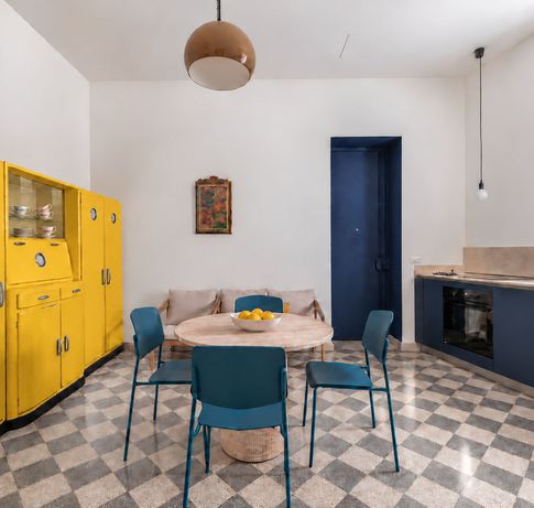 Open Space in stile mediterraneo di 26 di Marila Fasulo Architetto