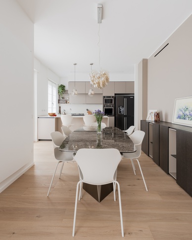 Open Space in stile naturale di 45 di Annalisa Carli Architetto