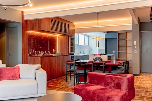 Soggiorno in stile contemporaneo di 80 di Guzlive