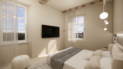 Camera da Letto in stile contemporaneo di 16 di Maison Monrò