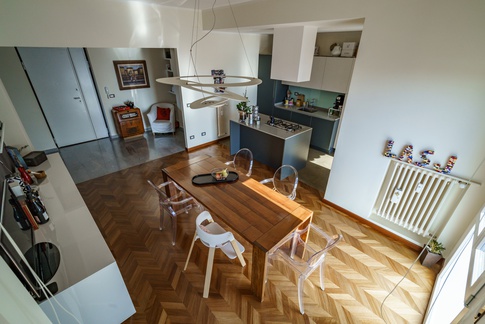 Open Space in stile moderno di 26 di Lorenzo Rossi Architetto