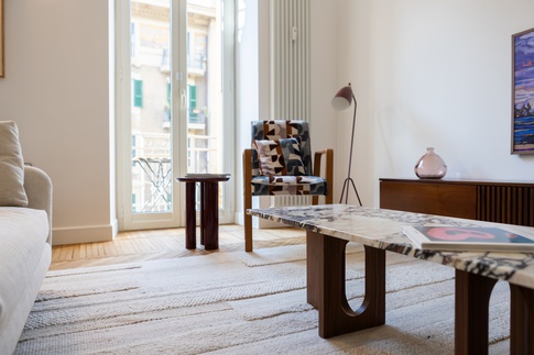 Soggiorno in stile vintage di 35 di L2 Architettura