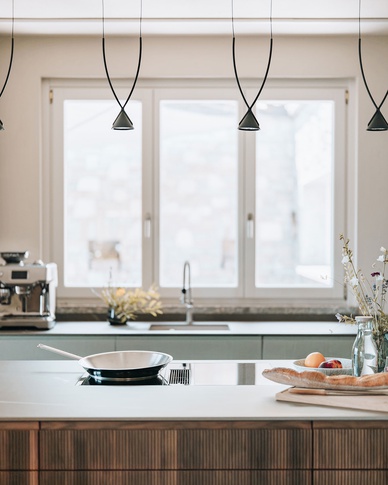 Cucina in stile contemporaneo di 23 di Annalisa Carli Architetto