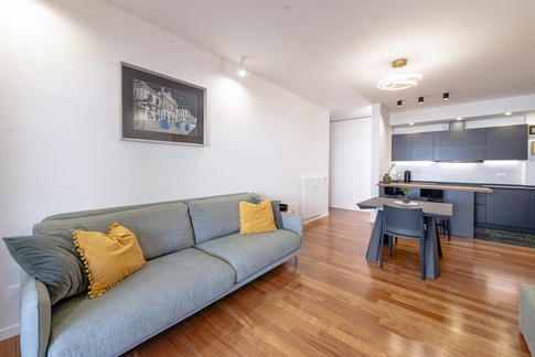 Open Space in stile contemporaneo di 21 di Zelda de Ruvo Architetto