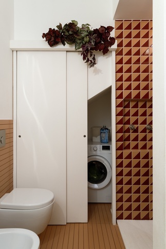 Bagno in stile eclettico di 6 di VALENTINA AUTIERO    architecture │ interiors │ design projects