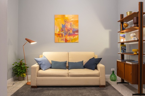 Soggiorno in stile retrò di 14 di Luca Maci