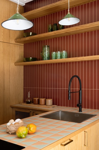 Cucina in stile eclettico di 10 di VALENTINA AUTIERO    architecture │ interiors │ design projects Cucina in stile eclettico di 10 di VALENTINA AUTIERO    architecture │ interiors │ design projects