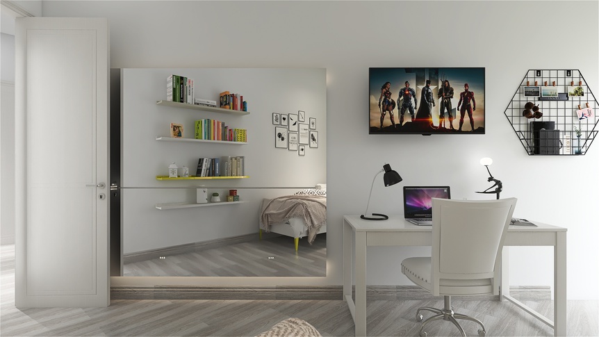 Cameretta Bambini in stile contemporaneo di 12 di Nicoletta Russo Interior Designer