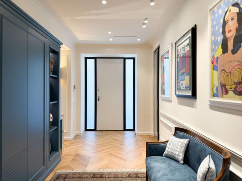 Ingresso in stile contemporaneo di 14 di Studio Gaetano Riccardelli