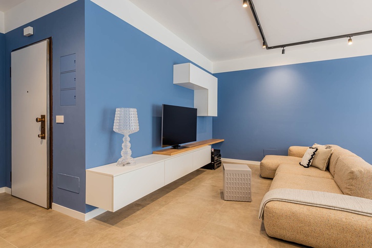 Open Space in stile contemporaneo di 38 di Micro Interior Design