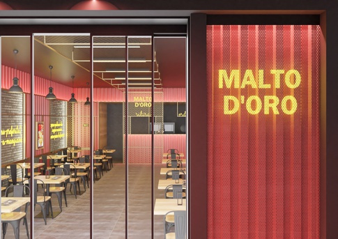 Open Space in stile industriale di 80 di Arcangelo Primato