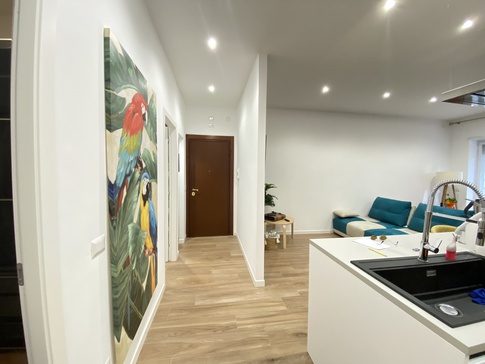 Soggiorno in stile urban jungle di 30 di Jessica Damiani architetto Soggiorno in stile urban jungle di 30 di Jessica Damiani architetto