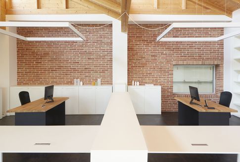 Studio in stile industriale di 280 di Giulia Dagheti Architetto Studio in stile industriale di 280 di Giulia Dagheti Architetto