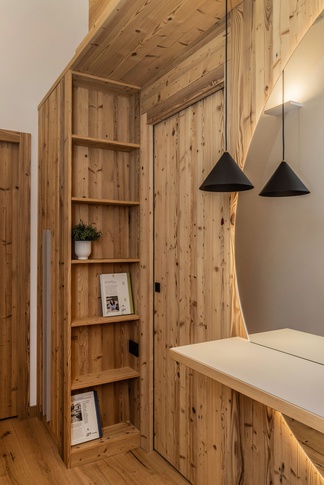 Ingresso in stile contemporaneo di 25 di Arredamenti Andalo