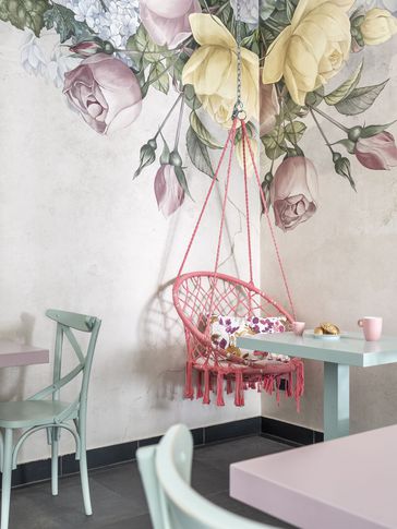 Open Space in stile parigino di 60 di Studio di Architettura Barbara Vucusa Architetto