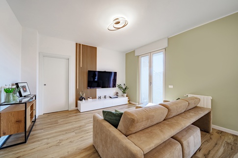 Open Space in stile moderno di 35 di Gianluca Chiocca Interior Design Studio