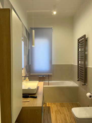 Bagno in stile contemporaneo di 6 di Architetto Eros Di Prima