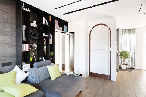 Open Space in stile contemporaneo di 45 di kkarchitecture