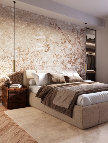 Camera da Letto in stile contemporaneo di 22 di Elisabetta Gozio - Studio Gozio