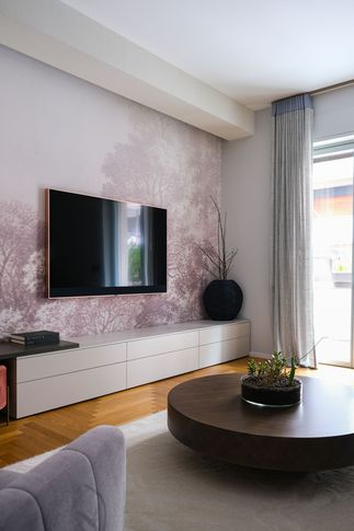 Open Space in stile contemporaneo di 50 di Michela Cordisco Studio