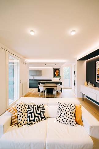 Open Space in stile moderno di 48 di COBE architetti