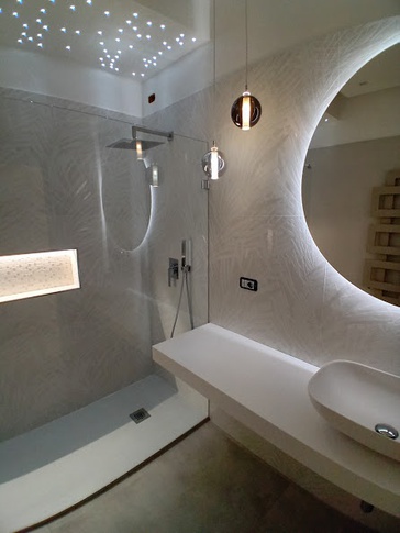 Bagno in stile moderno di 6 di Emanuele Tortorelli   architetto