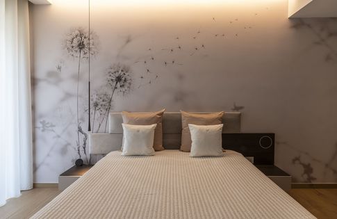 Camera da Letto in stile contemporaneo di 17 di Diletta Villani Architetto