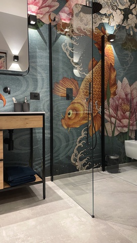 Bagno in stile asiatico di 7 di K1_Art_Studio Bagno in stile asiatico di 7 di K1_Art_Studio