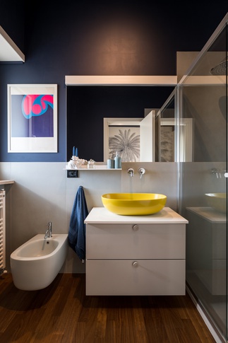 Bagno in stile contemporaneo di 4 di Micro Interior Design Bagno in stile contemporaneo di 4 di Micro Interior Design