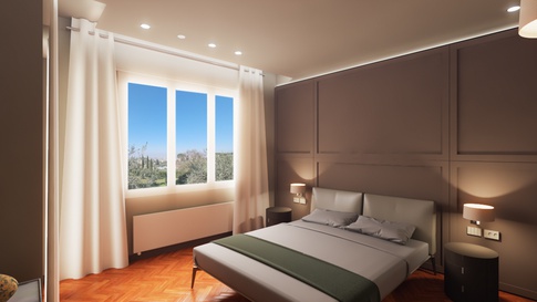 Camera da Letto in stile contemporaneo di 16 di MICHELE VOLPI STUDIO INTERIOR DESIGN
