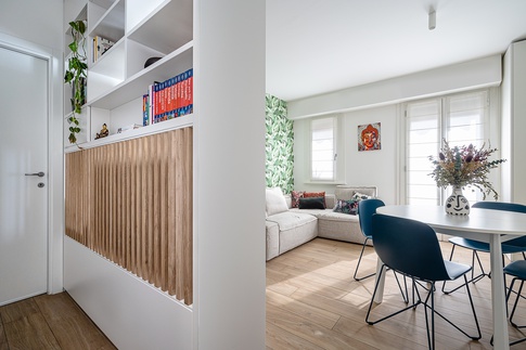 Open Space in stile contemporaneo di 23 di Mid architettura