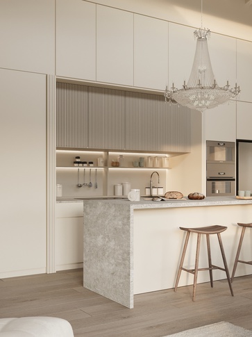 Cucina in stile naturale di 45 di EmmePi Architettura