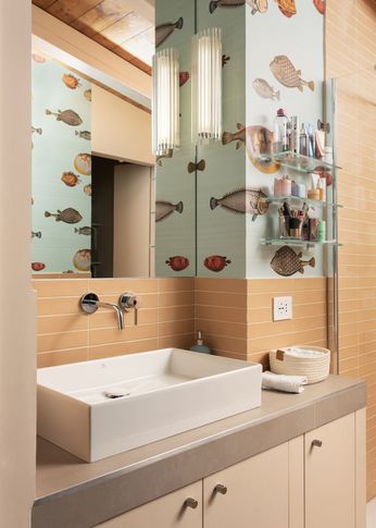 Bagno in stile contemporaneo di 6 di Facta Studio Architetti Milano