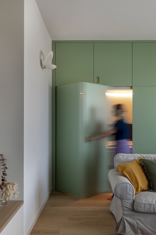 Soggiorno in stile moderno di 31 di Arch. Martina Pozzi MP_archistudio