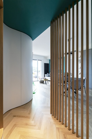 Open Space in stile contemporaneo di 27 di COBE architetti