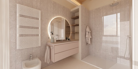 Bagno in stile contemporaneo di 6 di SAMANTHA PASTRELLO INTERIOR DESIGN Bagno in stile contemporaneo di 6 di SAMANTHA PASTRELLO INTERIOR DESIGN
