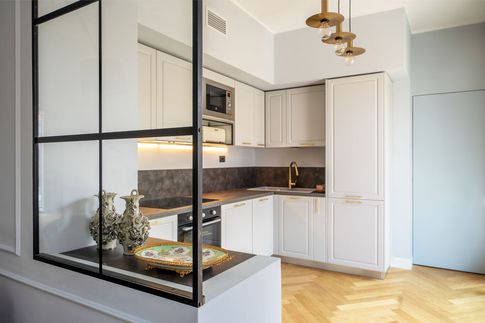 Open Space in stile contemporaneo di 50 di Gianluca Chiocca Interior Design Studio