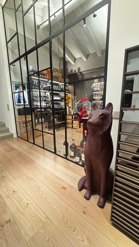 Cantina in stile soft industrial di 14 di ARCHIabita