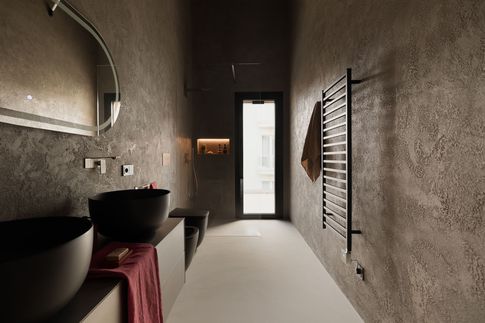 Bagno in stile urban di 7 di Simona Fogalesi interior designer