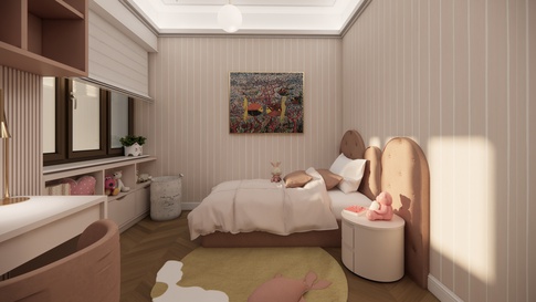 Cameretta Bambini in stile contemporaneo di 14 di Studio Gaetano Riccardelli